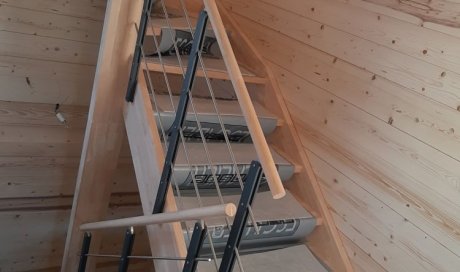 Escalier sur mesure bois