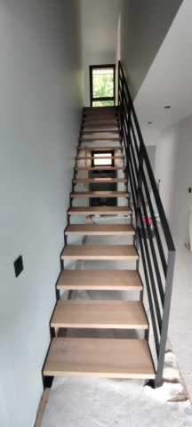 escalier sur mesure métal et bois Annecy 