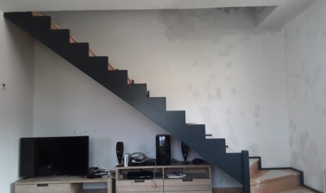 escalier sur mesure en bois