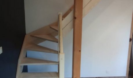 escalier bois Albanais 