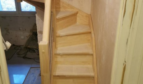 Escalier sur mesure bois